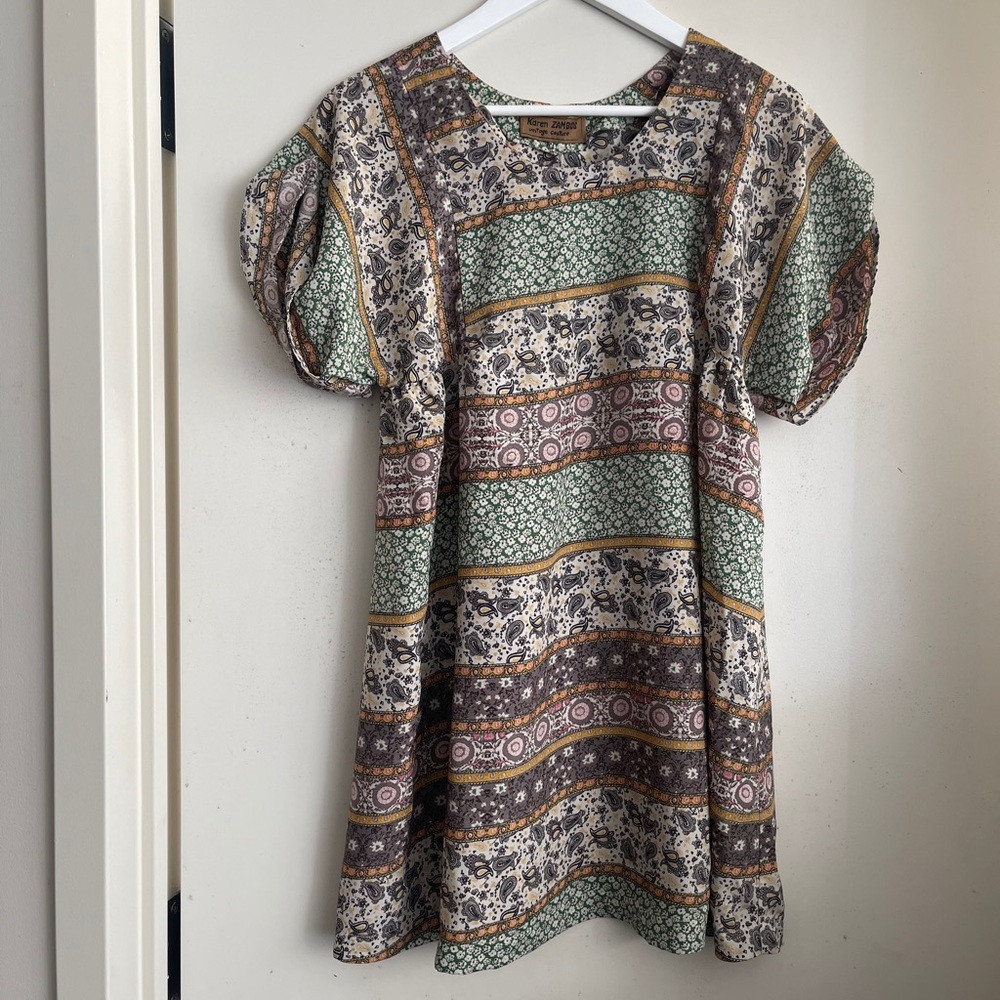 Karen Zambos Vintage Couture Mini Dress